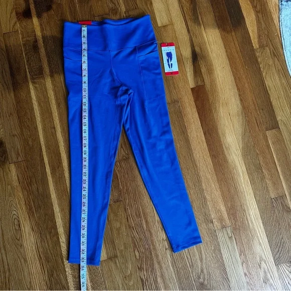 Danskin Blue Performance Leggings - Picture 2 of 10